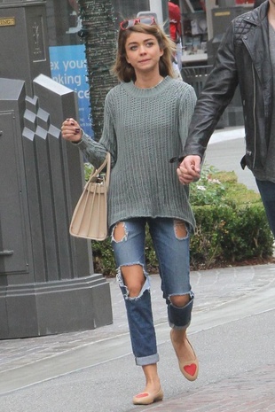 Sarah Hyland Shopping at the Grove October 16, 2015