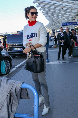 Adriana Lima Nice Airport May 18, 2018