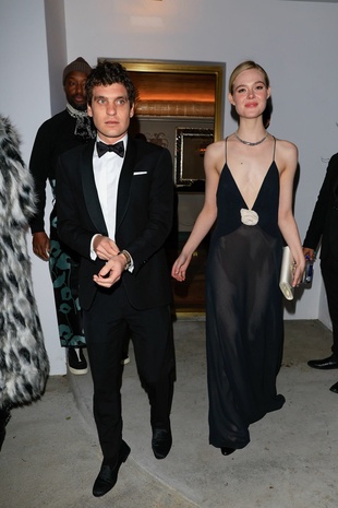 Elle Fanning Golden Globes After Party January 7, 2024