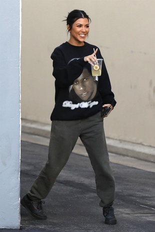 Kourtney Kardashian Calabasas January 9, 2019