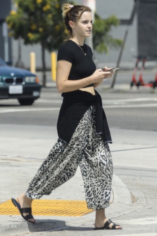 Emma Watson in Venice, Ca, August 28, 2019