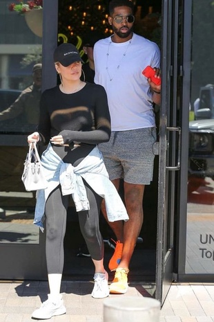 Khloe Kardashian With Tristan Thompson June 20, 2018