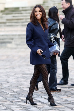 Eva Longoria Baston Victoria Beckham Fashion Show in Paris March 3, 2023