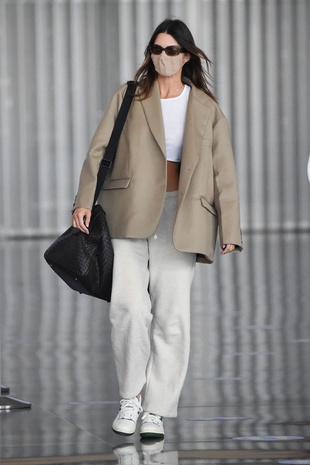 Kendall Jenner JFK Airport April 24, 2021