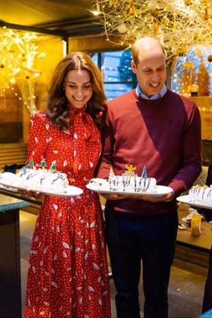 Kate Middleton A Berry Royal Christmas December 16, 2019