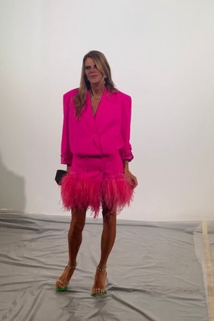 Anna Dello Russo Ramzen Milan Show September 26, 2021