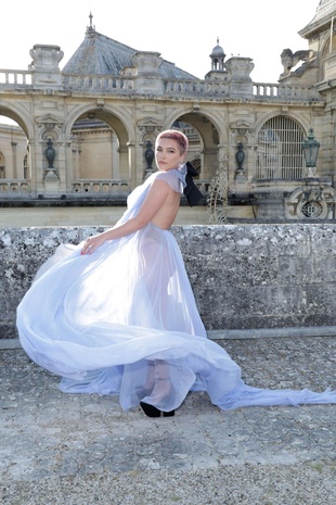 Florence Pugh Valentino Couture Show July 5, 2023