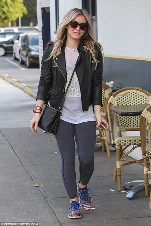 Hilary Duff Beverly Hills January 8, 2015