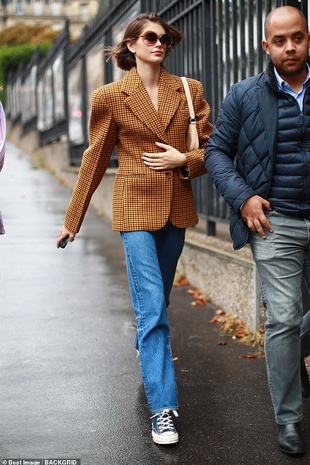 Kaia Gerber Paris October 1, 2019