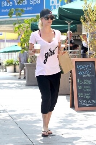 Kaley Cuoco Sherman Oaks July 6, 2013