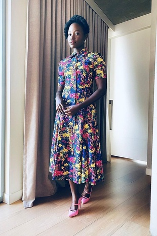 Lupita Nyong'o the 355 Press December 2, 2021