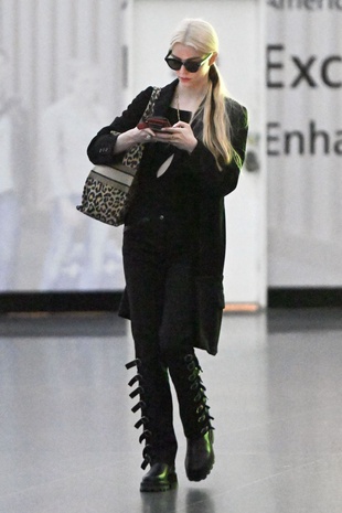 Anya Taylor-Joy JFK Airport November 12, 2022