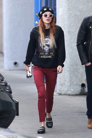 Bella Thorne Los Angeles December 10, 2016