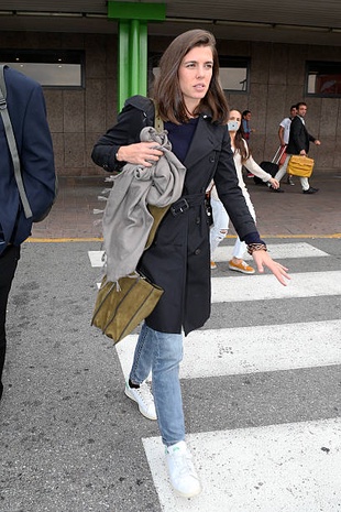 Charlotte Casiraghi Milano Malpensa September 22, 2015