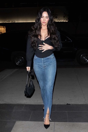 Megan Fox Boa Steakhouse April 17, 2021