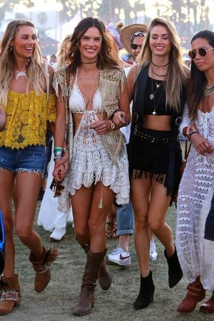 Alessandra Ambrosio Coachella April 17, 2016