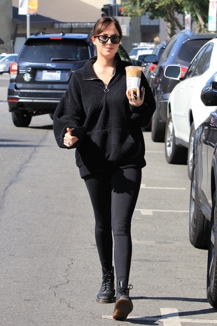 Dakota Johnson Alfred's Coffee October 29, 2018