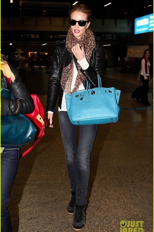 Rosie Huntington-Whiteley LAX February 22, 2012