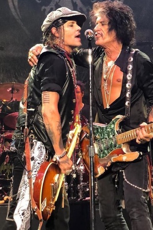 Johnny Depp Hollywood Vampires Concert in Japan, Tokyo September 14, 2018