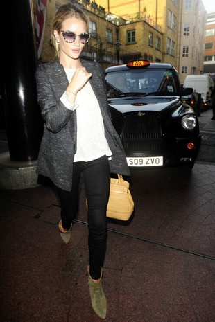 Rosie Huntington-Whiteley London August 16, 2013