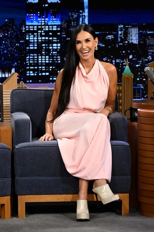 Demi Moore The Tonight Show Starring Jimmy Fallon September 10, 2024