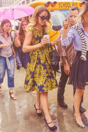 Lauren Conrad Leaving Good Afternoon America Taping in Nyc September 5, 2012