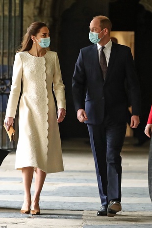 Kate Middleton Westminster Abbey March 23, 2021