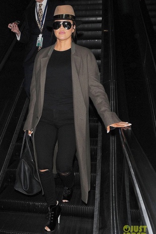 Khloe Kardashian LAX Airport November 7, 2014