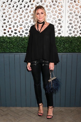 Olivia Palermo Stuart Weitzman Vogue Dinner September 12, 2016