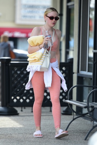 Dakota Fanning Going to the Gym May 2, 2019