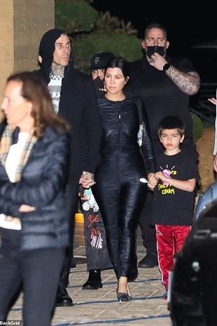 Kourtney Kardashian Nobu Malibu January 30, 2022