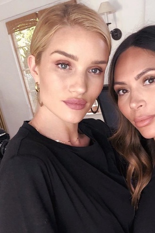 Rosie Huntington-Whiteley With Marianna Hewitt June 20, 2018