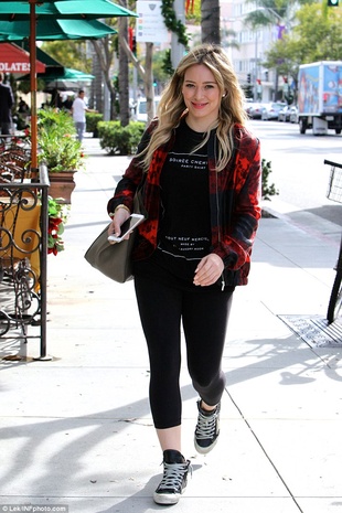 Hilary Duff Los Angeles December 17, 2014