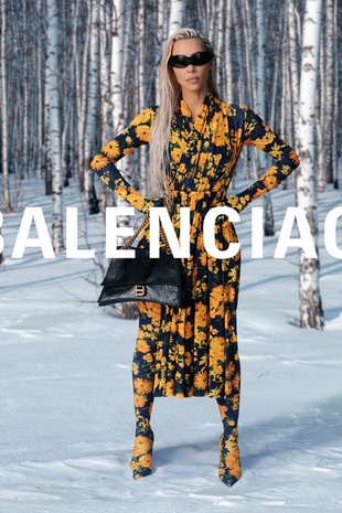 Kim Kardashian West Balenciaga Winter 2022 Campaign