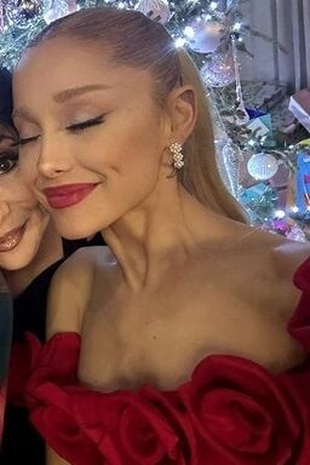 Ariana Grande Frankie Grande's Instagram December 24, 2023