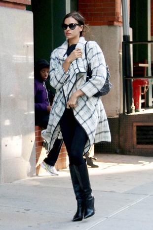 Irina Shayk New York on October 20, 2015