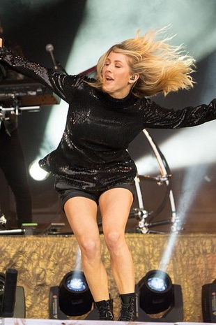 Ellie Goulding Glastonbury June 26, 2016