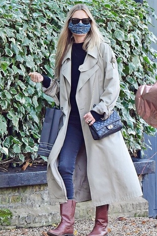 Kate Moss London October 11, 2020