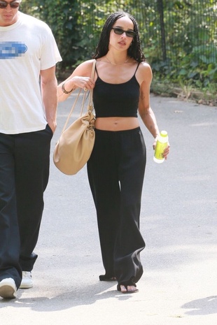 Zoe Kravitz Central Park August 27, 2021