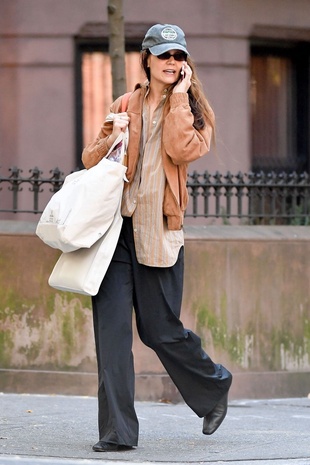 Katie Holmes New York City October 19, 2024