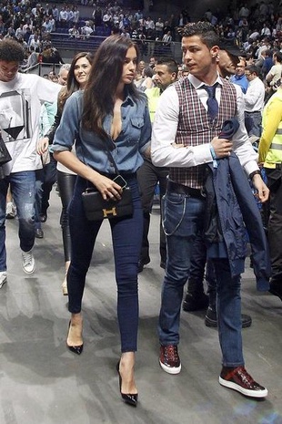 Irina Shayk Palacio De Los Deportes in Madrid March 21, 2014