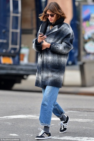 Alexa Chung New York City January 21, 2015