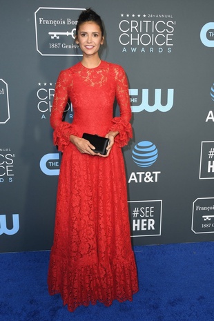 Nina Dobrev At the Critic's Choice Awards January 13, 2019