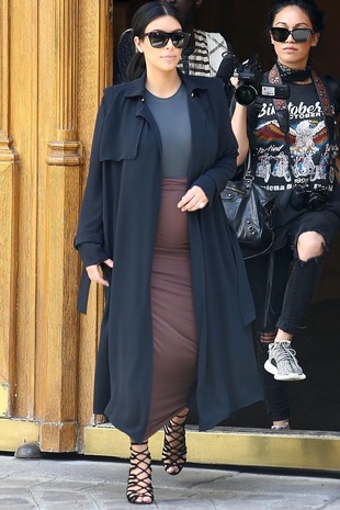 Kim Kardashian West Alexandre Vauthier's Office in Paris July 21, 2015