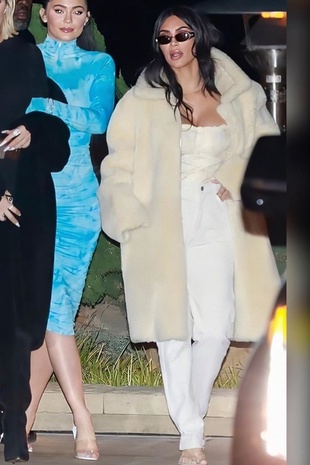 Kim Kardashian West Nobu Malibu January 9, 2020