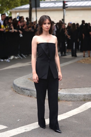 Felicity Jones Armani Prive Couture Show July 4, 2023