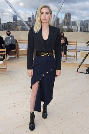 Vanessa Kirby Alexander McQueen Spring Show October 12, 2021