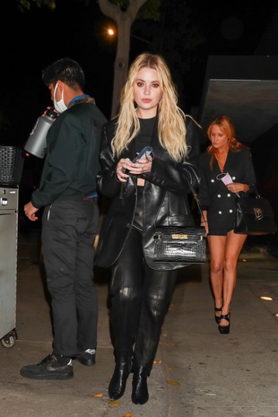 Ashley Benson at Craig's in West Hollywood January 16, 2022