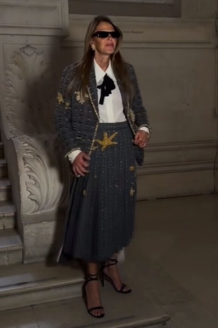 Anna Dello Russo Thom Browne Couture Show June 25, 2024