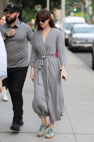 Dakota Johnson Materialists Set in New York City June 4, 2024